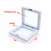 10Pcs Set 3D Floating Display Case Stands Holder Suspension Storage Jewelry Box