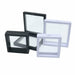 10Pcs Set 3D Floating Display Case Stands Holder Suspension Storage Jewelry Box