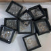 10Pcs Set 3D Floating Display Case Stands Holder Suspension Storage Jewelry Box