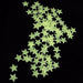 100PCS Luminous Wall Stickers Glow In The Dark Stars Sticker Decals for Kids room Fluorescent Stickers Home decor