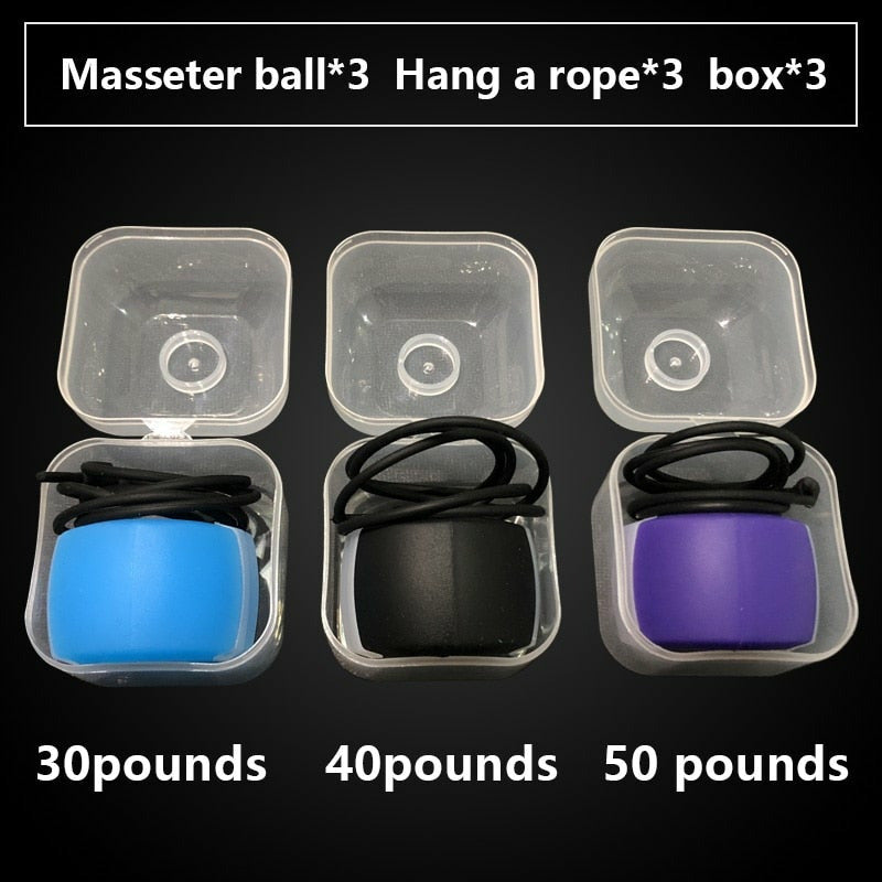 Fitness Face Masseter Men Jaw Muscle Exerciser Chew Ball – Atom Oracle