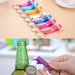 Portable Beer Bottle Opener Keychain Aluminum Unique Creative Opener