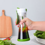 Salad Dressing Shaker Cup Unique Gadget Sauces Mixer Multifunctional Universal Manual Juice Bottle Mixing Cup