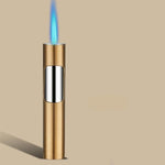 Unique metal Jet Lighter Adjustable Butane Gas Blue flame Lighter