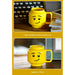 250mL Ceramic Cup Lego Mugs Smiling Expression Face Cartoon Coffee Milk Tea Mugs