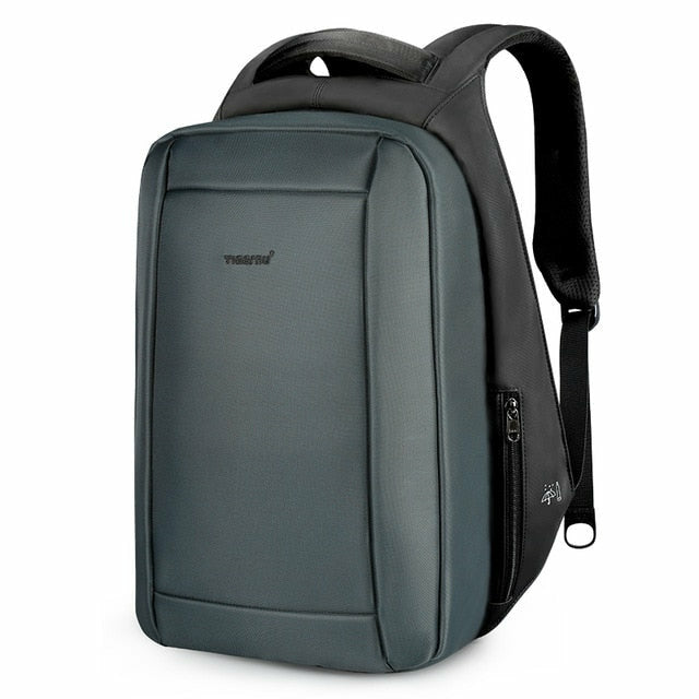 anti theft usb charging laptop backpack Hidden Anti Theft Zipper Laptop Backpacks USB Charger Travel Bags Cyan