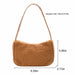 Crocodile Pattern Women Shoulder Bags PU Leather Small  Baguette Purse Handbags