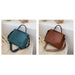 PU Leather Cross-Body Bags Women Solid Color Shoulder Messenger Handbags