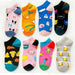 Cotton Socks Novelty Cartoon Figure Ankle Socks Short Casual Men Women Socks