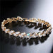 Trendy Charm Marquise Cut Cubic Zirconia Bracelets Women Jewelry