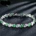 Trendy Charm Marquise Cut Cubic Zirconia Bracelets Women Jewelry