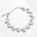 Trendy Charm Marquise Cut Cubic Zirconia Bracelets Women Jewelry