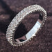 Sterling Silver Wedding Bands Eternity Ring Jewelry For Women