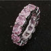 Luxury Sterling Silver Wedding Bands Eternity Ring Women Jewelry