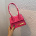 Women's Leather Designer Handbag Small PU Leather Flap-Bag