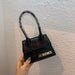 Women's Leather Designer Handbag Small PU Leather Flap-Bag