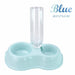 NEW Pet Dogs Cats Double Bowls High-Quality Food Water Feeder Container Dispenser