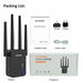 Wireless Extender 802.11ac WiFi Repeater 2.4G/5Ghz Wi-Fi Amplifier 300/1200 M