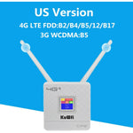 KuWfi 4G Sim Card Wifi Router 150Mbps Wireless CPE Router 4G LTE FDD/TDD Router