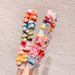 Cute Cartoon Princess Flower Elastic Kids Hair Rubber Band Girls Hair Accessories