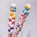Cute Cartoon Princess Flower Elastic Kids Hair Rubber Band Girls Hair Accessories