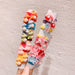 Cute Cartoon Princess Flower Elastic Kids Hair Rubber Band Girls Hair Accessories