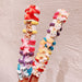 Cute Cartoon Princess Flower Elastic Kids Hair Rubber Band Girls Hair Accessories