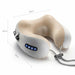 Electric Neck Massager U shaped Pillow Multifunctional Portable Shoulder Massager