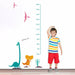 Height Measure Wall Sticker Kids Room Growth Chart Nursery Room Wall Decor Sticker