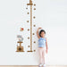 Height Measure Wall Sticker Kids Room Growth Chart Nursery Room Wall Decor Sticker