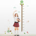 Height Measure Wall Sticker Kids Room Growth Chart Nursery Room Wall Decor Sticker