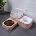 Stylish Design Pet Cat Dog Feeder Bowls Automatic Drinking Fountain 1.5L Capacity Puppy Feeder