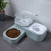 Stylish Design Pet Cat Dog Feeder Bowls Automatic Drinking Fountain 1.5L Capacity Puppy Feeder