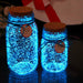 Luminous Particles Sand Colorful Fluorescent Glow Powder Home DIY Decorations