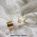 New Arrival Vintage 8Pcs/Set Fairy Colorful Stone Metallic Fashion Finger Rings