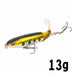 Whopper Popper 10cm/14cm Fishing Lure Artificial Bait Rotating Tail Fishing Tackle
