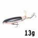 Whopper Popper 10cm/14cm Fishing Lure Artificial Bait Rotating Tail Fishing Tackle