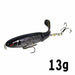 Whopper Popper 10cm/14cm Fishing Lure Artificial Bait Rotating Tail Fishing Tackle