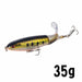 Whopper Popper 10cm/14cm Fishing Lure Artificial Bait Rotating Tail Fishing Tackle