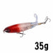 Whopper Popper 10cm/14cm Fishing Lure Artificial Bait Rotating Tail Fishing Tackle