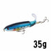 Whopper Popper 10cm/14cm Fishing Lure Artificial Bait Rotating Tail Fishing Tackle