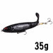 Whopper Popper 10cm/14cm Fishing Lure Artificial Bait Rotating Tail Fishing Tackle