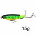 Whopper Popper 10cm/14cm Fishing Lure Artificial Bait Rotating Tail Fishing Tackle