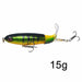 Whopper Popper 10cm/14cm Fishing Lure Artificial Bait Rotating Tail Fishing Tackle