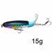 Whopper Popper 10cm/14cm Fishing Lure Artificial Bait Rotating Tail Fishing Tackle