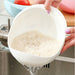 Food Grade PP Rice Beans Peas Washing Filter Strainer Basket Drainer Kitchen Gadget