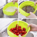 Food Grade PP Rice Beans Peas Washing Filter Strainer Basket Drainer Kitchen Gadget