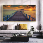 Beautiful Nature Poster Scenery Picture Home Decor Oil Painting Wall Art