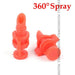 100PCS 90° 180° 360° Simple Refraction Nozzle Garden Sprinkler High Quality Irrigation Sprayer