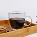 Double Wall Glass Coffee Tea Cups Heat Resistant Transparent Mug
